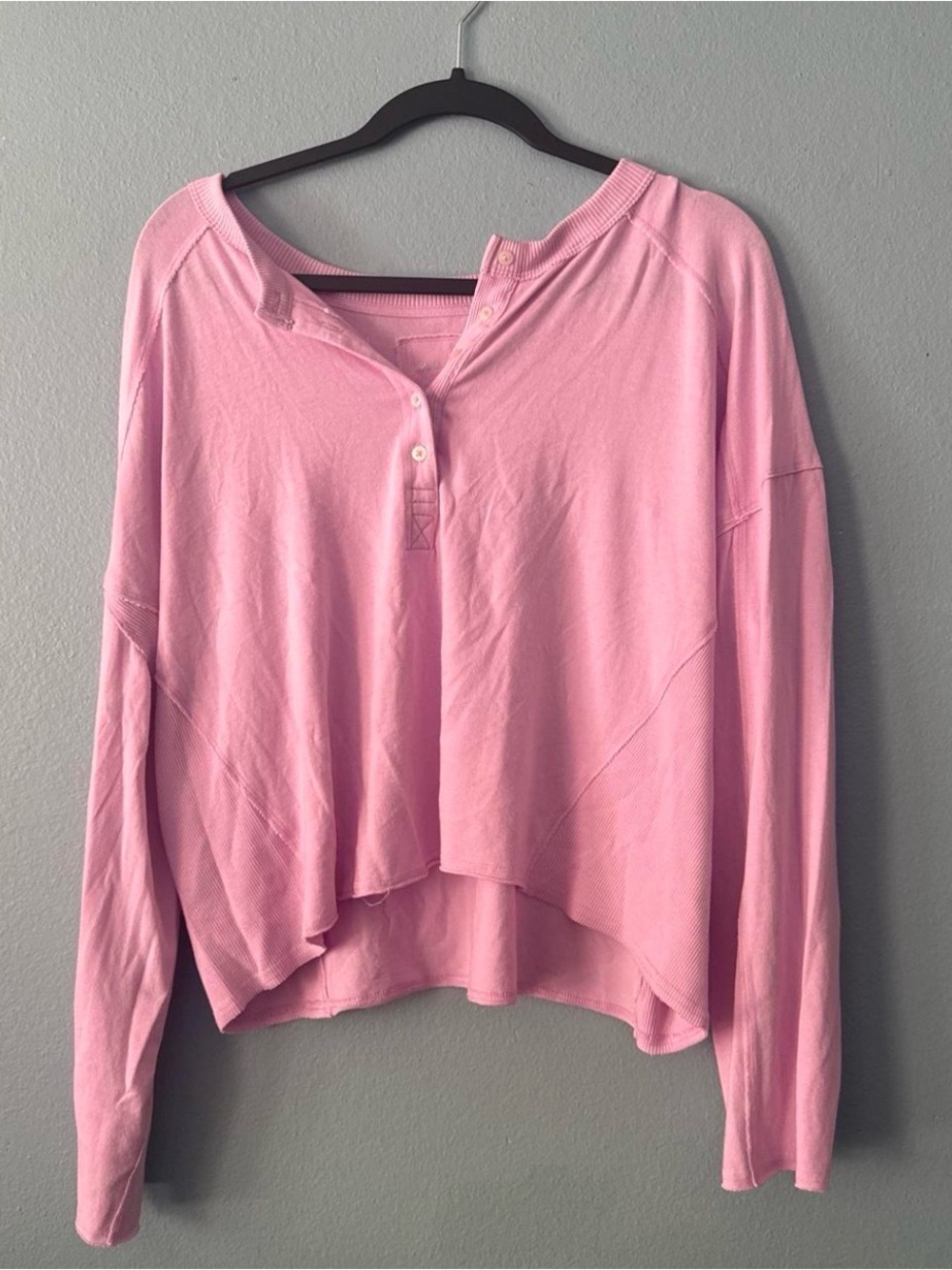 Aerie Happy Snit Henley